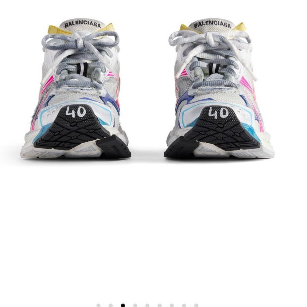 Balenciaga Runners Sneaker in Multicolor ($1250) W Sz 38 - Picture 5 of 5